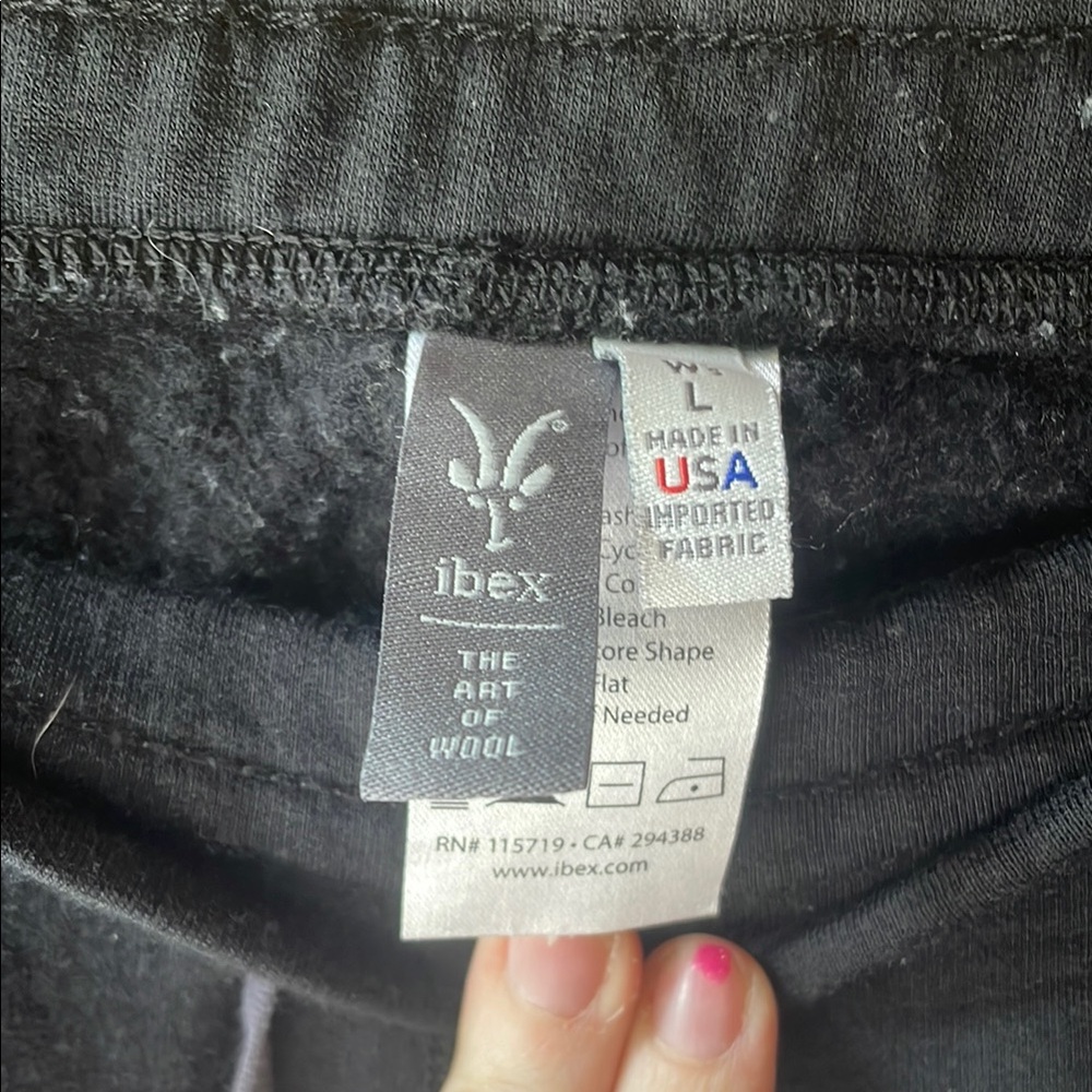 Ibex Black Track Pants - Picture 2 of 10